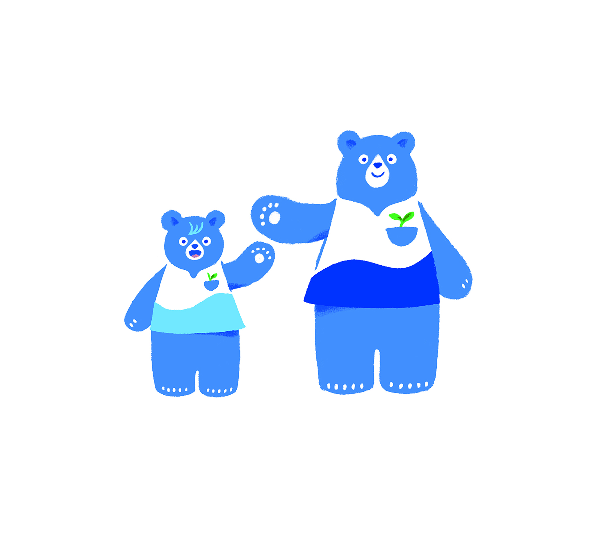 アサヒ飲料『つづくま&えこぐま』 イメージ1